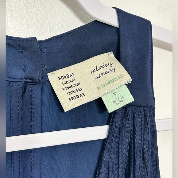 Anthropologie Saturday Sunday Sleeveless Ribbed Knit Jumpsuit Romper - Picture 11 of 14